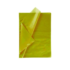 MIL28 PAPEL DE SEDA AMARILLO x 5hj